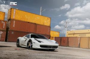 Ferrari 458 Spider by MC Customs on Vellano Wheels 2015 года